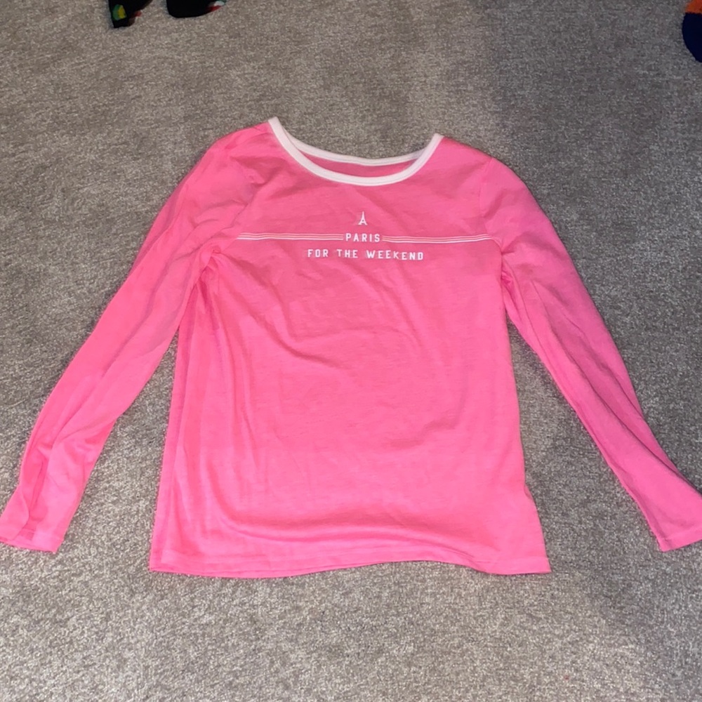 Justice Long Sleeve T- Shirt Girls Size 12